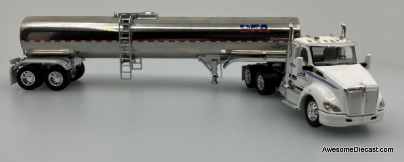 Last One!! DCP by FG 1:64 Kenworth T680 Day Cab w/Brenner Sanitary-Food Grade Trailer: Dairy Farmers Of America