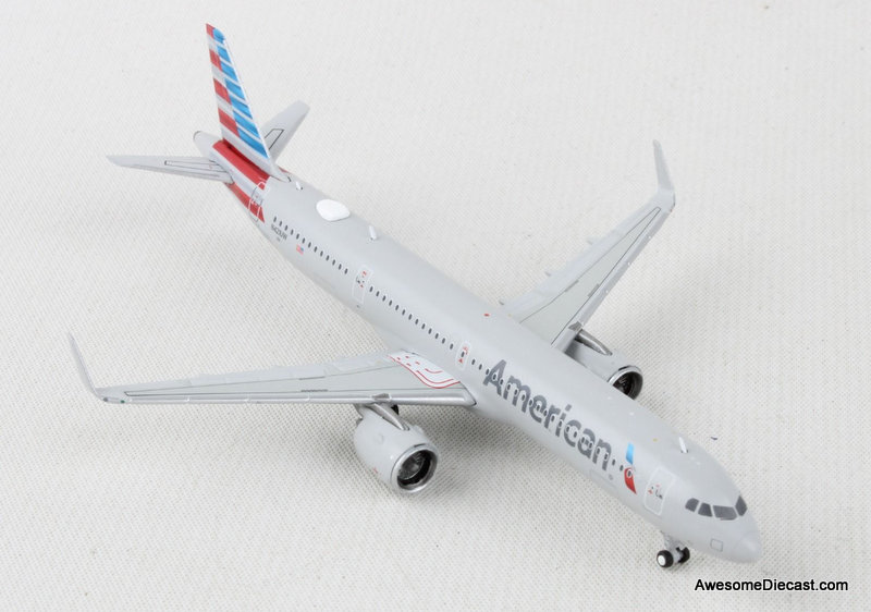 Gemini Jets 1:400 Airbus A321neo: American Airlines (Reg #N421UW) 