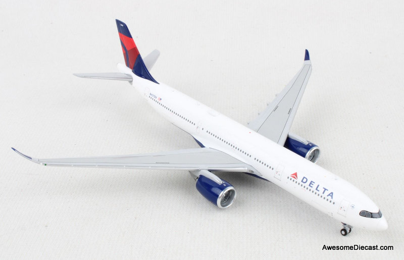 Gemini Jets 1:400 Airbus A330-900neo: Delta Airlines (Reg #N407DX)