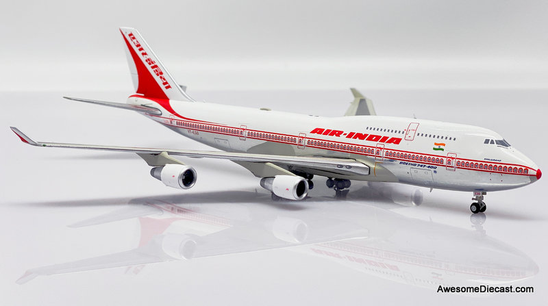 JC Wings 1:400 Boeing 747-400: Air India