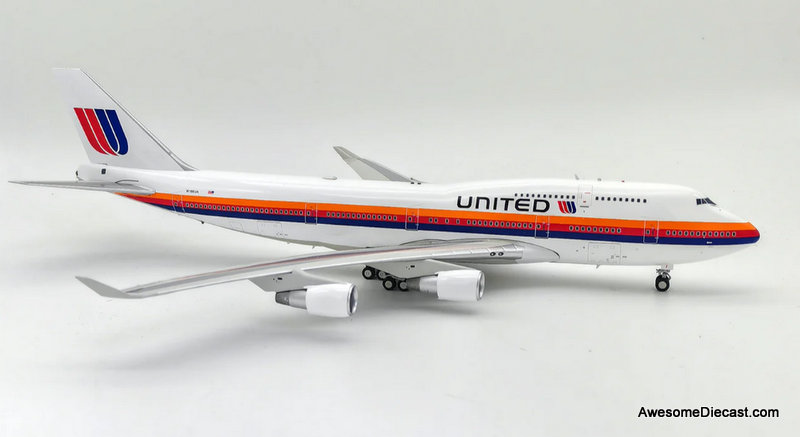 Inflight 200 1:200 Boeing 747-422: United Airlines (Reg #N186UA)