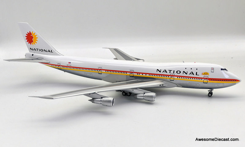 Inflight 200 1:200 Boeing 747-135: National Airlines (Reg #N77773)
