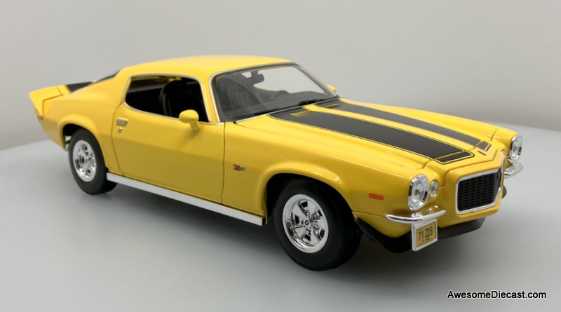 Maisto 1:18 1971 Chevrolet Camaro Z28, Yellow
