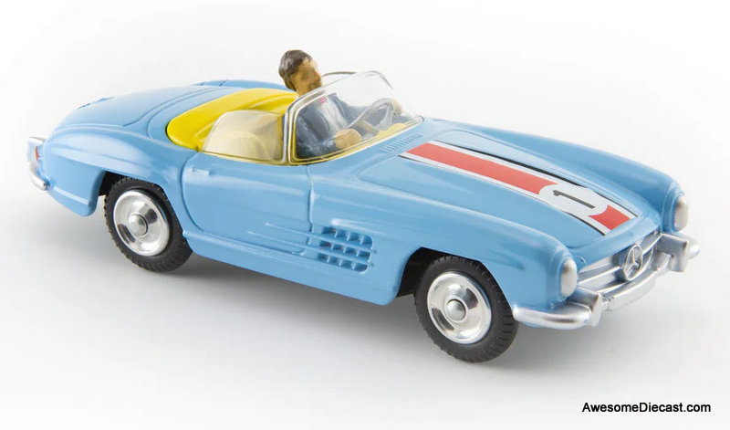 Corgi Re-Creation Mercedes-Benz 300 SL Open Roadster, Light Blue