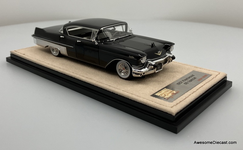 Stamp Models 1:43 1957 Cadillac Fleetwood 60 Special, Black