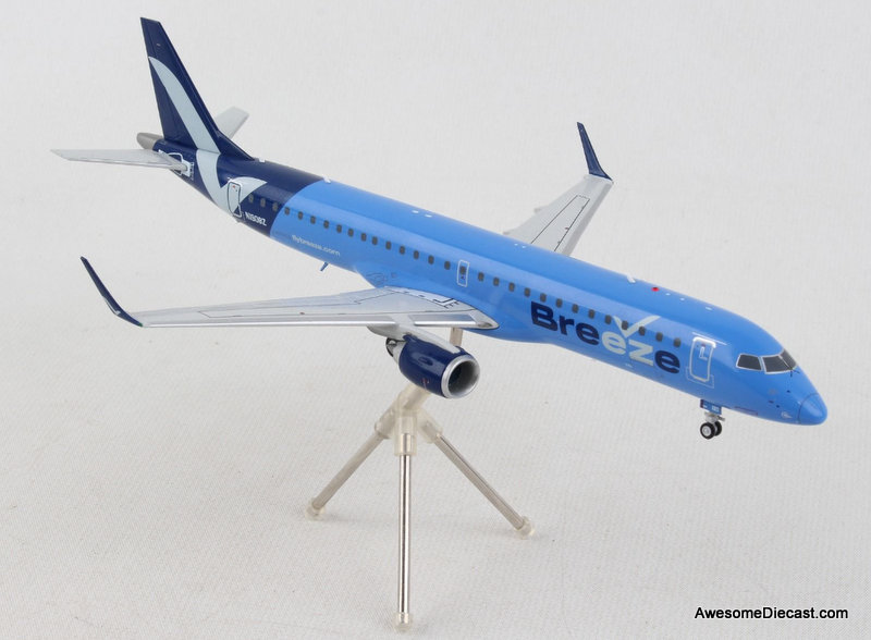 Gemini 200 1:200 Embraer ERJ-195: Breeze Airways (Reg# N190BZ)