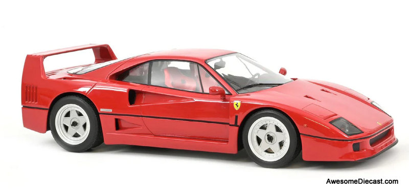 1987 Ferrari F40, Red 1:12 Model Replica by Norev