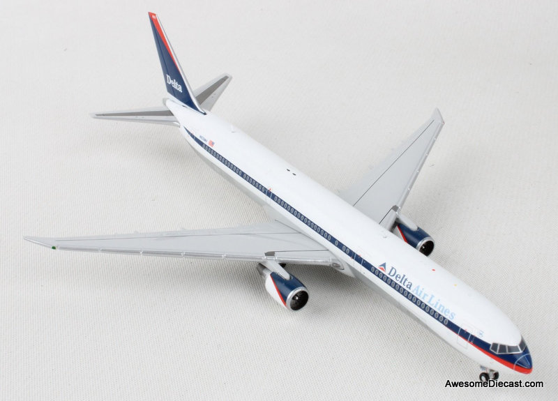 Gemini Jets 1:400 Boeing 767-400ER: Delta Airlines (Reg #N286MH)