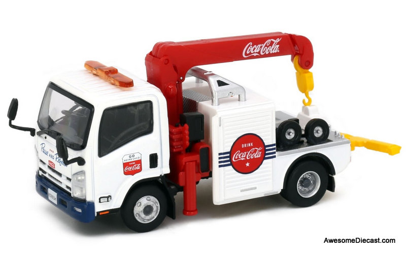 Tiny City 1:64 Isuzu N Series Tow Truck: Coca Cola