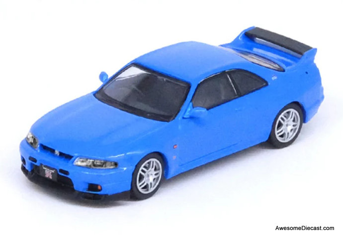 Inno64 1:64 Nissan Skyline GT-R (R33), Light Blue