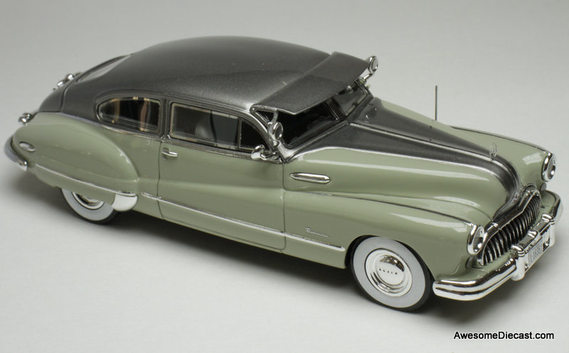 Goldvarg Collection 1:43 1948 Buick Roadmaster, Cumulus Gray