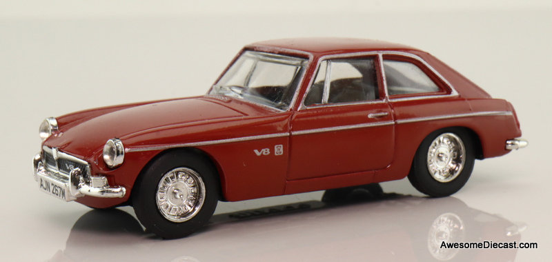 Dinky 1:43 1974 MGB GT RHD, Red