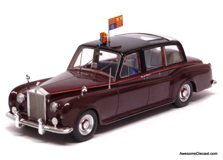TSM Model 1:43 1960 Rolls Royce Phantom V Canberra: HM The Queen