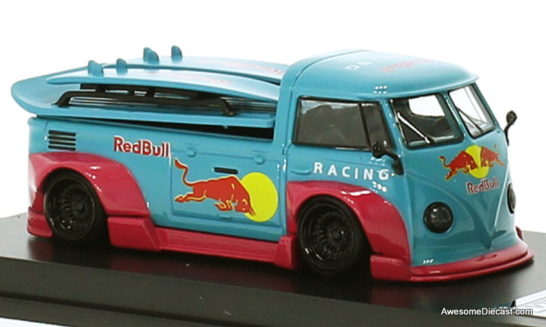 Lang Feng Model 1:64 Volkswagen T1 Pick-Up RWB: Red Bull Racing