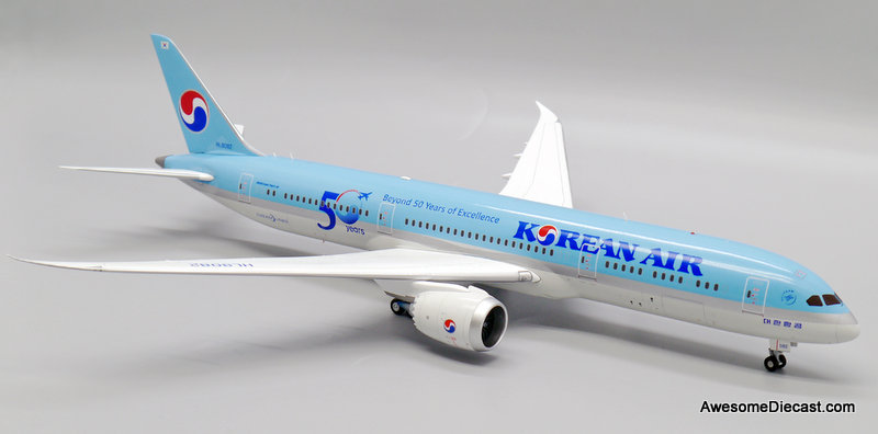 JC Wings 1:200大韓航空 B787-9 HL8345 フラップダウン JC Wings 1:200 Boeing 787-9: Korean Airlines 