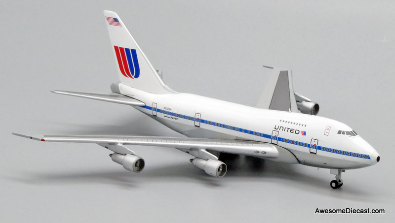 JC Wings 1:400 Boeing 747SP: United Airlines (Reg #N532PA)