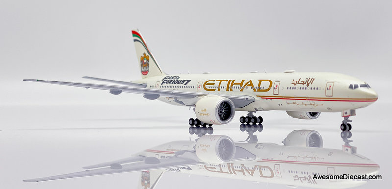 JC Wings 1:400 Boeing 777-200LR: Etihad Airways 