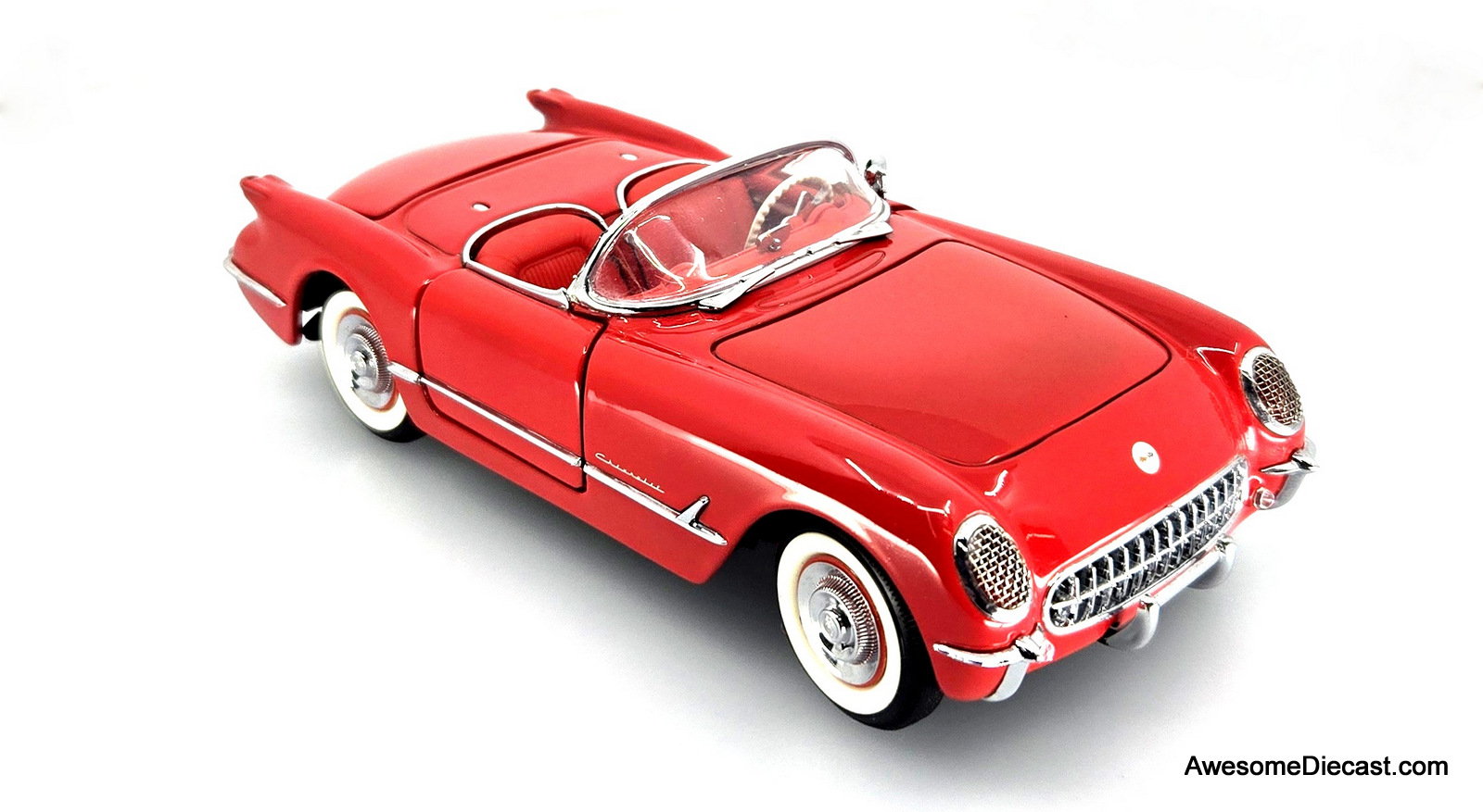 Franklin Mint 1:24 1954  Chevrolet Corvette, Red