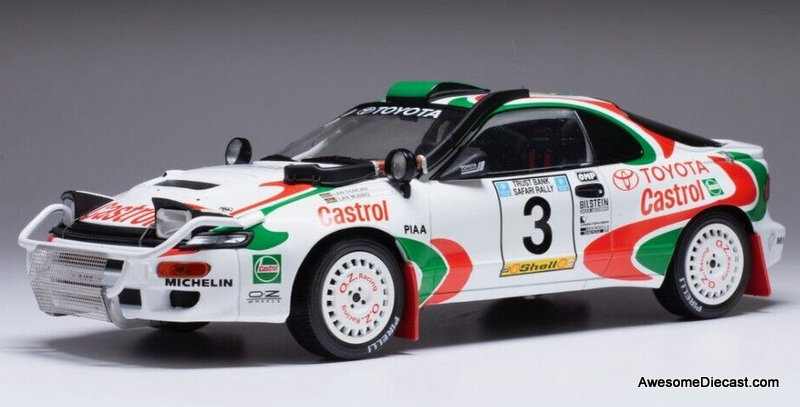 IXO 1:18 Toyota Celica Turbo 4WD (ST185) #3 Team Castrol: Safari Rally 1993