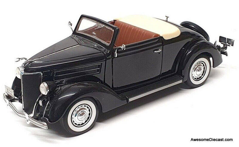 Welly 1:18 1936 Ford Deluxe Cabriolet, Dark Blue