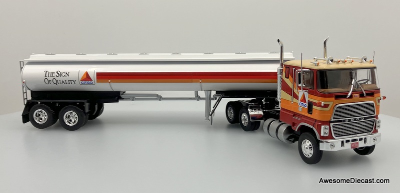 Altaya 1:43 1979 Ford CL900 COE w/Tanker Trailer: Citgo