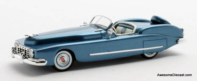 Matrix 1:43 1948 Mercury Templeton Saturn Bob Hope Special, Blue Metallic 