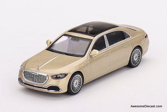 Mini GT 1:64 Mercedes-Maybach S680, Champagne Metallic (Mijo