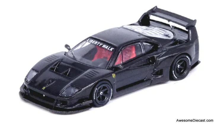 Inno64 1:64 LWBK Ferrari F40, Full Carbon Fiber