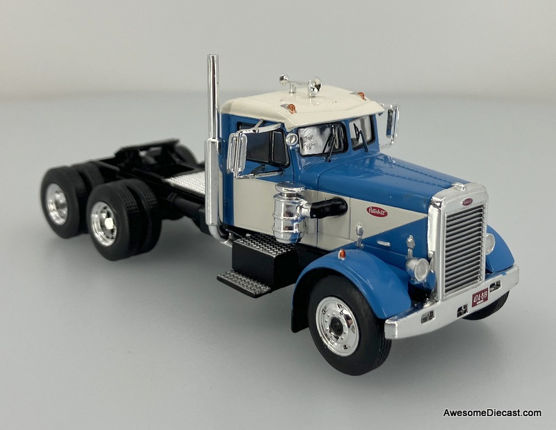 IXO 1:64 1955 Peterbilt 281 "Needlenose" Tractor, Blue/White