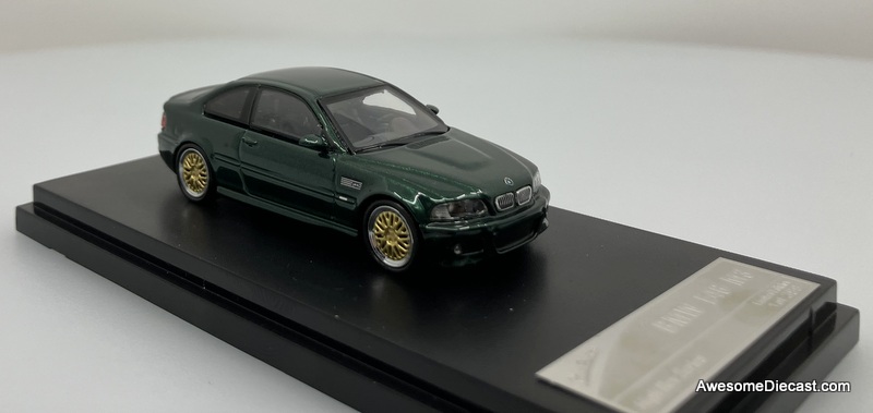 Stance Hunters 1:64 BMW E46, Metallic Green
