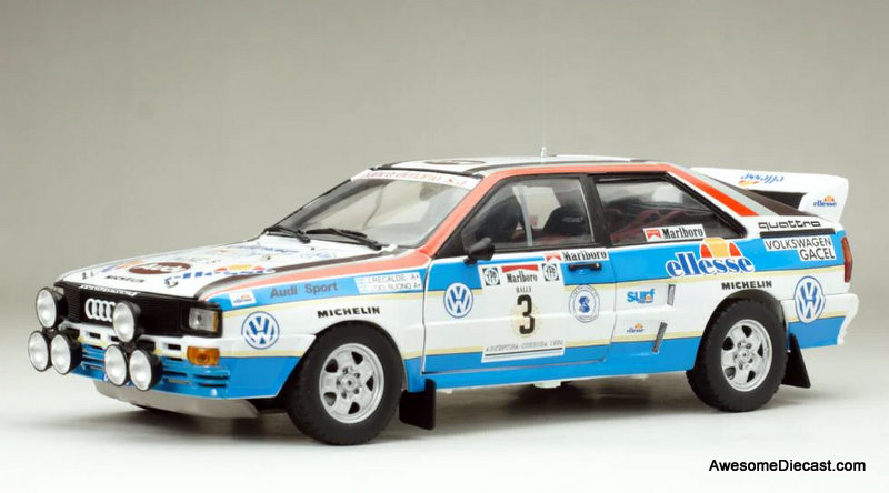 Sun Star 1:18 Audi Quattro A2 #3: Rally Argentina YPF 1984