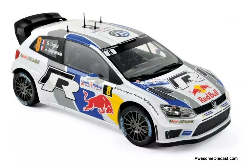 Norev 1:18 2013 Volkswagen Polo R WRC #8: 2013 French Rally
