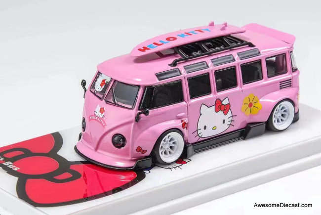 Flame Models 1:64 Volkswagen T1 Kombi: Hello Kitty