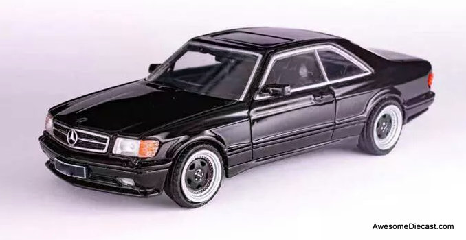 Rhino Model 1:64 Mercedes Benz 560 SEC AMG, Black