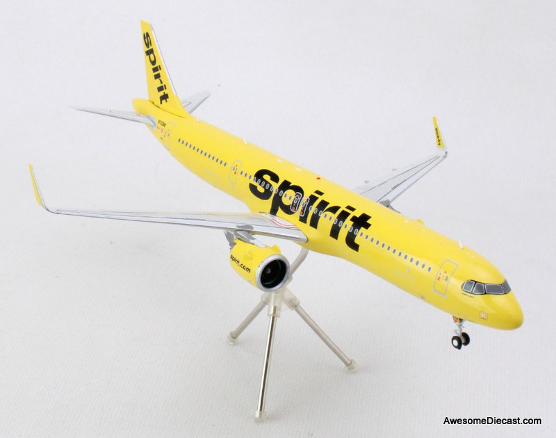 Gemini 200 1:200 Airbus A321neo: Spirit Airlines (Reg #N702NK)
