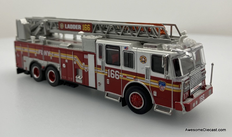 PCX87 1:87 Ferrara Ultra Ladder Truck FDNY: Brooklyn Engine 166 (Coney Island)