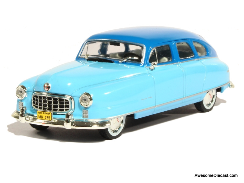 Whitebox 1:43 1950 Nash Ambassador, Blue/Light Blue