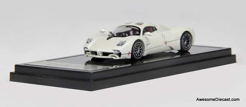 LCD Models 1:64 Pagani Utopia, Pearlescent White