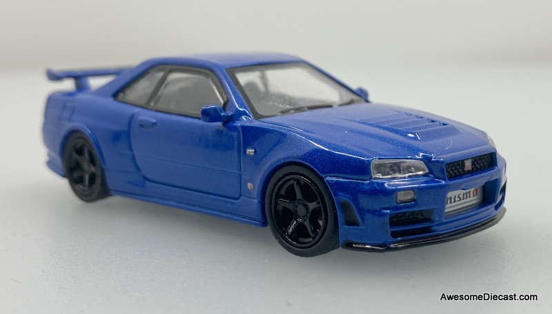 Schuco 1:64 Nissan NISMO R34 GT-R Z-tune, Metallic Blue