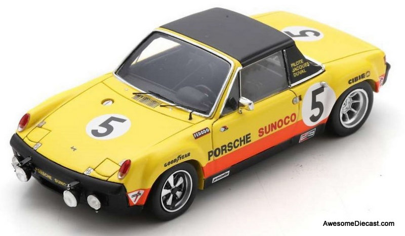 SPARK 1/43 17ポルシェ 914/6 モンテカルロ ラリー 1971 SPARK 1/43 17ポルシェ 914/6 モンテカルロ ラリー 1971