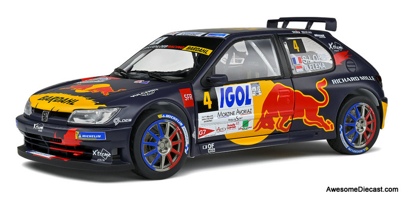 Solido 1:18 Peugeot 306 Maxi #4: 2021 Mont Blanc Rally
