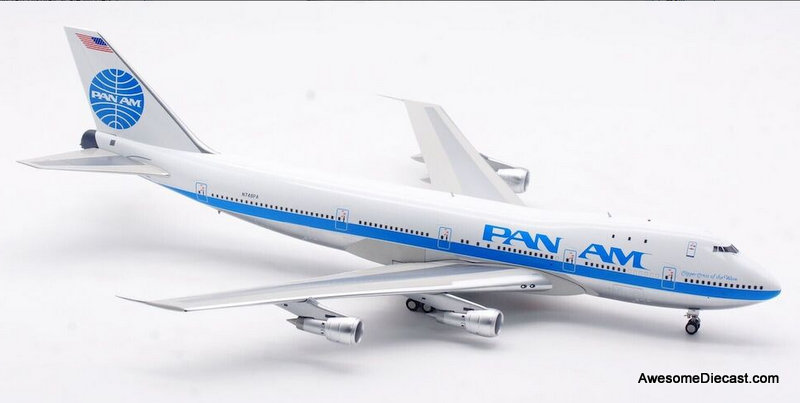 Boeing 747-121 Pan Am (Reg #N748PA) 1:200 Diecast Model Plane by Inflight 200