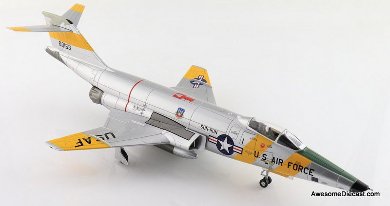McDonnell RF101C Voodoo USAF, 'Operation Sun Run' 60163, 363rd TRW, 27th Nov 1957 1:72 Diecast Model Plane by Hobby Master McDonnell RF101C Voodoo USAF, 'Operation Sun Run' 60163, 363rd TRW, 27th Nov 1957 1:72 Diecast Model Plane by Hobby Master