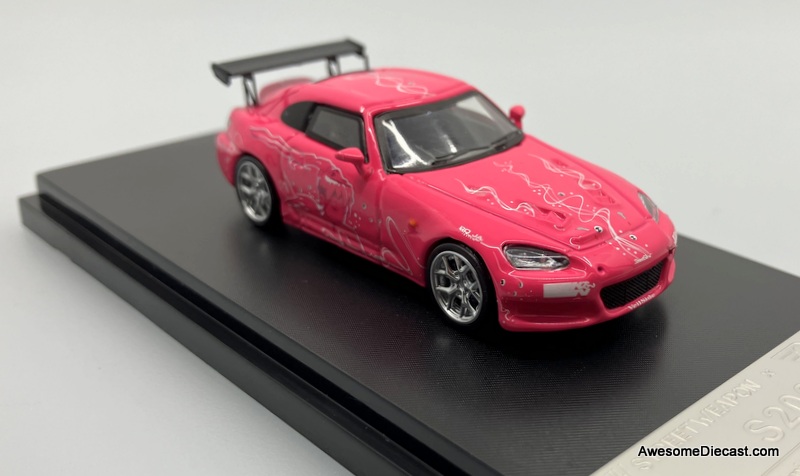 Honda S2000 (Suki-Fast & Furious) Pink 1:64 Diecast Metal Car by Street Warrior