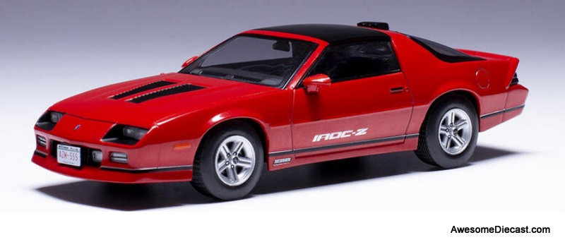 1986 Chevrolet Camaro Iroc-Z, Red 1:43 Diecast Model Car by IXO