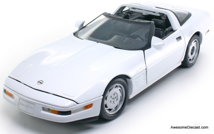 1992 Corvette ZR-1 Convertible (White) - 1:18 Diecast Model Car by Maisto 1992 Corvette ZR-1 Convertible (White) - 1:18 Diecast Model Car by Maisto