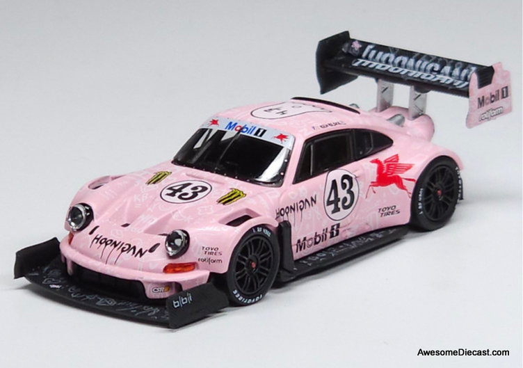 Porsche 911 SVRSR 1400Hp #43 Hoonipigasus, Pink: Ken Block 1:64 Diecast Model Car by TPC