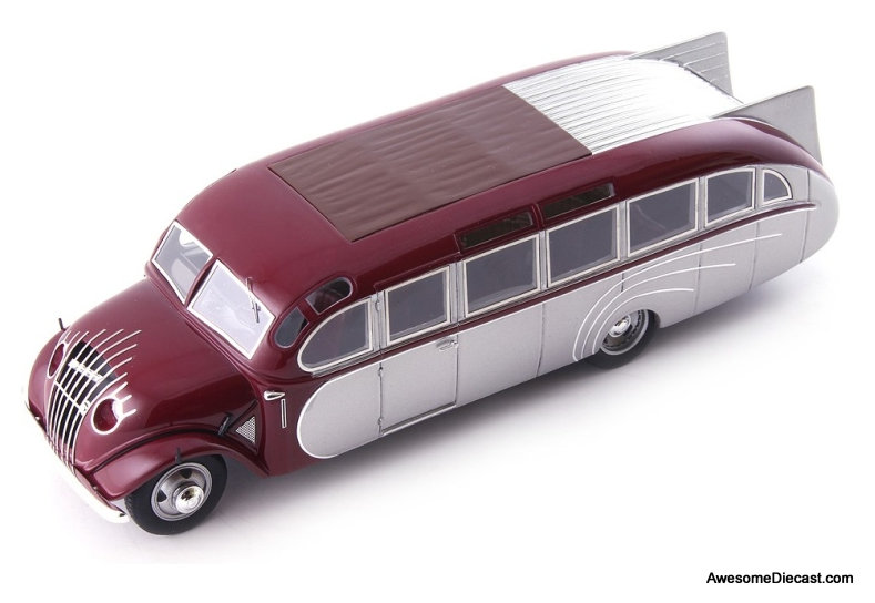 1934 Opel Blitz Ludewig Bus (Germany) 1:43 Resin Cast Model By
