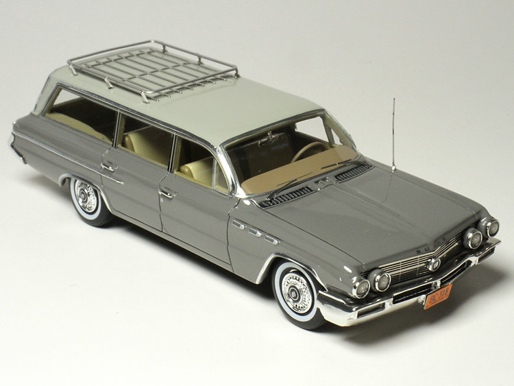 1962 Buick Invicta Station Wagon Fawn Mist Resin Cast Replica