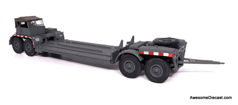 SD.AH. 116 22-Ton Tank Transporter Gray (German Army) 1:43 Diecast Model by Motor City Classics